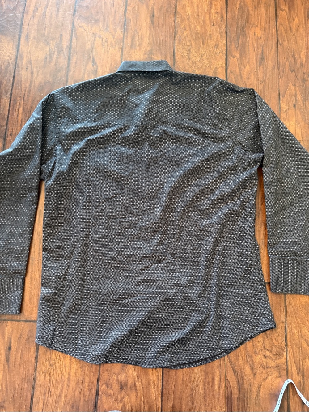 Wrangler Black Microdot Dress Shirt - Picture 2 of 5